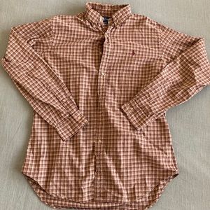 Polo Ralph Lauren brown check button down
